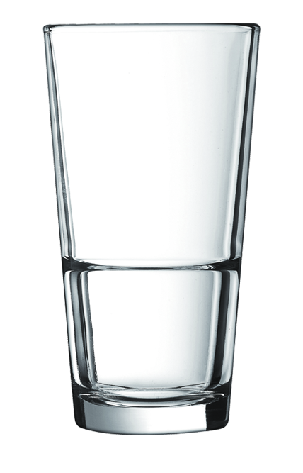 Longdrinkglas Stack Up 29cl ungeeicht individuell bedruckt